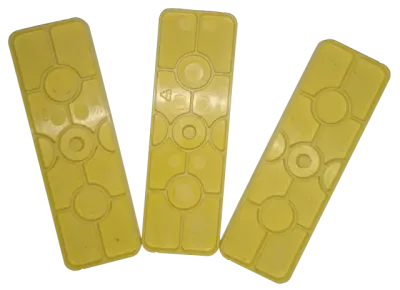 MT Verglasungsklötze 100x40 mm Stärke 1 - 6 mm MT Verglasungsklötze 100x40 mm Stärke 1 - 6 mm