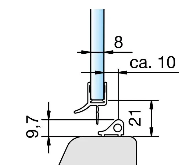 DP835 Dichtprofil DP835 Dichtprofil