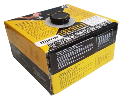 Ridof Wipes RW3636 - Reinigungstücher für Hände und Werkzeug. Entfernen Silikon, Kitt, Teer, Farbe, Schmutz und mehr. Hautschonend. Bild zeigt Spenderbox mit 336 Tüchern