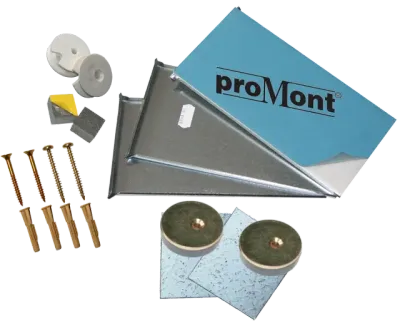 Spiegelbefestigung Spiegelmontageset Profi-Haft 26 bis 2,6 m²