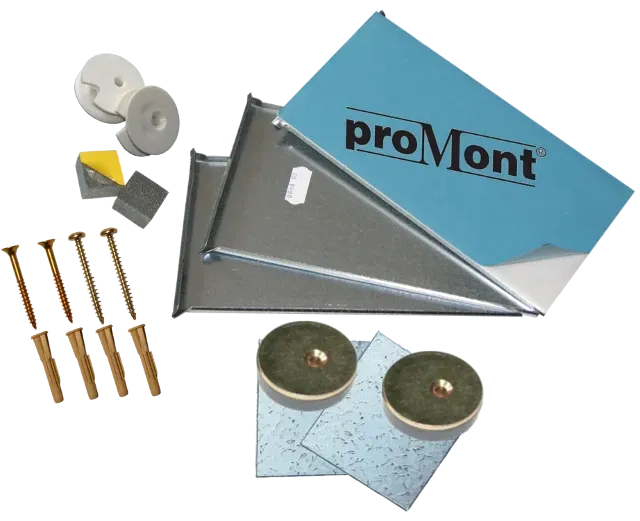 Spiegelbefestigung Spiegelmontageset Profi-Haft 26 bis 2,6 m² Spiegelbefestigung Spiegelmontageset Profi-Haft 26 bis 2,6 m²