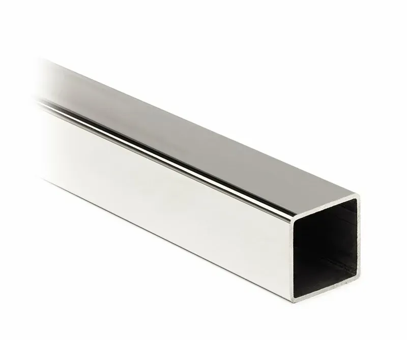 Stabistange Vierkantrohr 20x20 mm Chrom Design