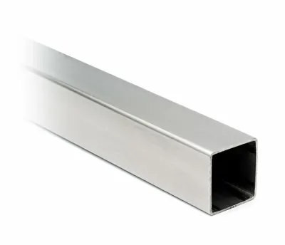 Stabistange Vierkantrohr 20x20 mm Edelstahl Design