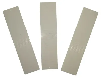 MT Verglasungsklötze 100x20 mm Stärke 1 - 6 mm MT Verglasungsklötze 100x20 mm Stärke 1 - 6 mm