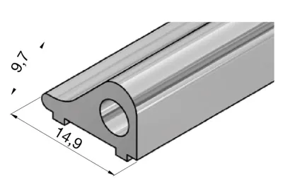 DP812 Schwallschutzprofil