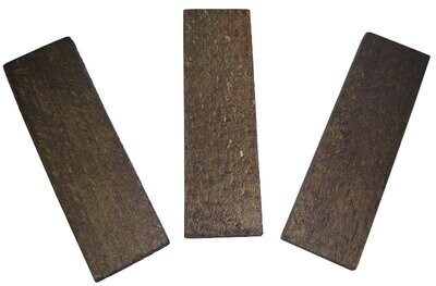 Klotzholz 32x6 mm schwarz Klotzholz 32x6 mm schwarz