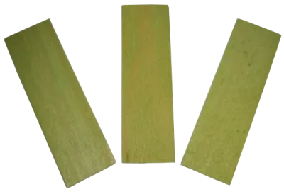 Klotzholz 36x3 mm grün Klotzholz 36x3 mm grün