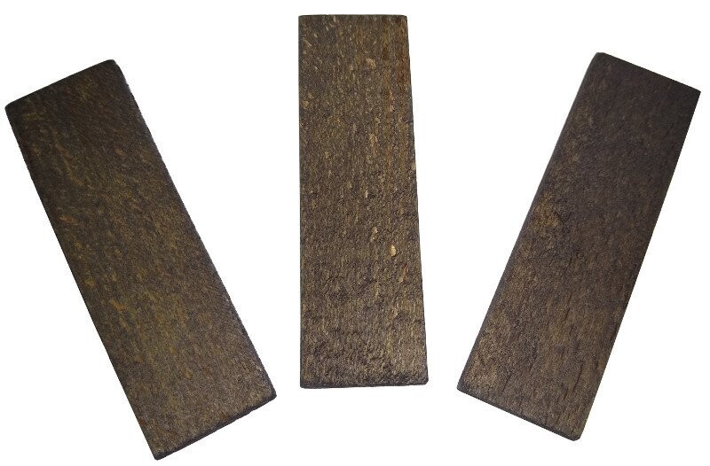 Klotzholz 34x6 mm schwarz Klotzholz 34x6 mm schwarz