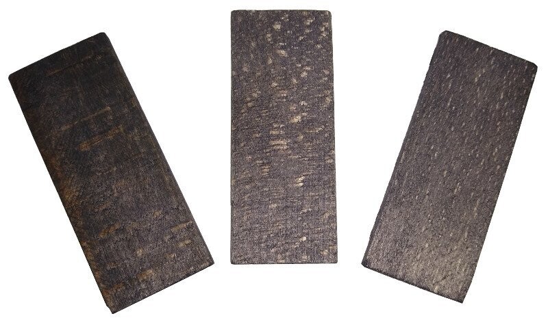 Klotzholz 45x6 mm schwarz Klotzholz 45x6 mm schwarz