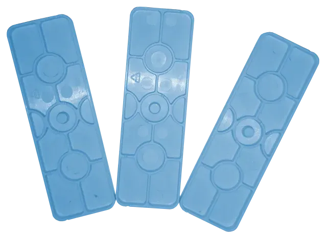 MT Verglasungsklötze 100x22 mm Stärke 1 - 6 mm