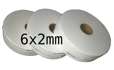 Vorlegeband SUPER weiss 6x2 mm Vorlegeband SUPER weiss 6x2 mm