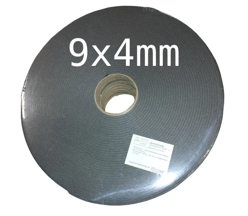 Vorlegeband SUPER schwarz 9x4 mm Vorlegeband SUPER schwarz 9x4 mm