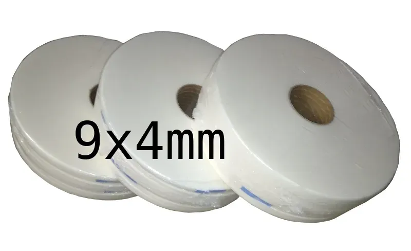 Vorlegeband SUPER weiss 9x4 mm Vorlegeband SUPER weiss 9x4 mm