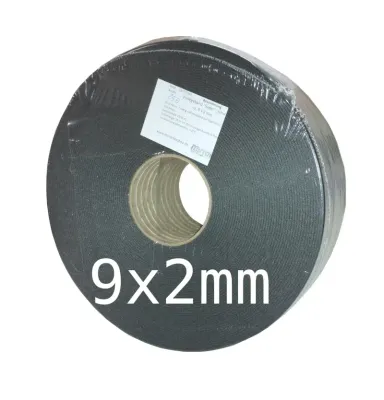 Vorlegeband SUPER schwarz 9x2 mm Vorlegeband SUPER schwarz 9x2 mm