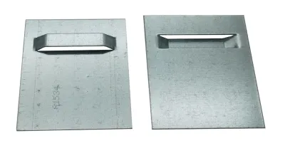 Spiegelblech unbeschichtet mit Sicke 70x80*0,9 mm