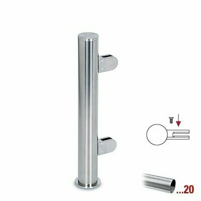 Corona Pfosten 150 links, Ø38,1 mm, Höhe 300 mm