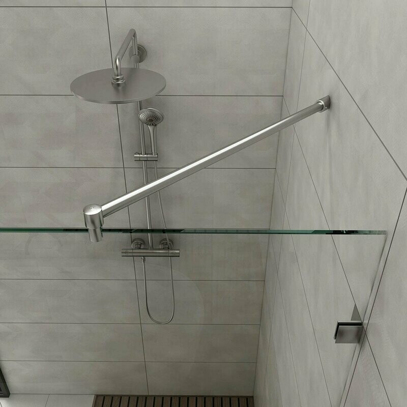 Stabistangen Set 6017  250 mm, Wandanschluss 45° NETTO-SONDERPREIS