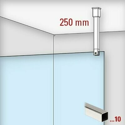 Stabistangen Set 6415 Länge 250 mm 90°  NETTO-SONDERPREIS