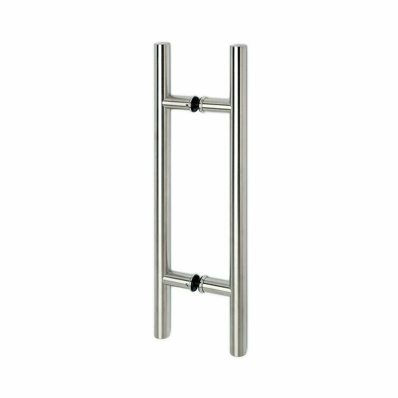 Glastürgriff zweiseitig Ø 25,4 mm L 500 mm