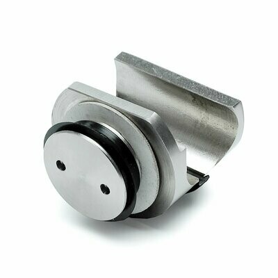 Laufrohrhalter für Glasmontage Edelstahl Design