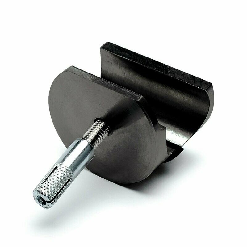 Laufrohrhalter für Wandmontage Schwarz Design