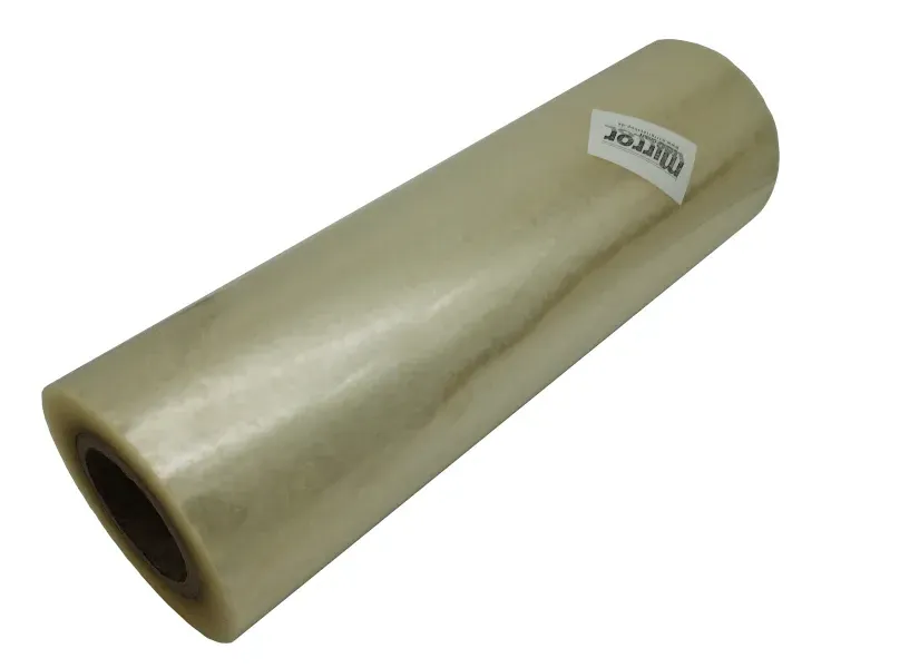 Splitterschutzfolie und Notverglasungsfolie PP 604 mm x 100 mtr