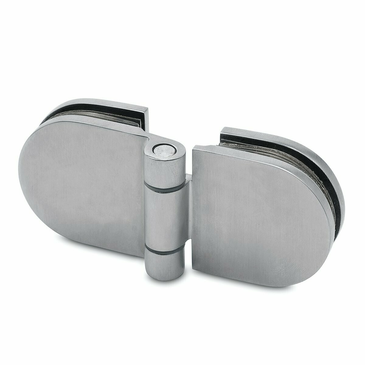 Glastürband Glas / Glas 180° Oval