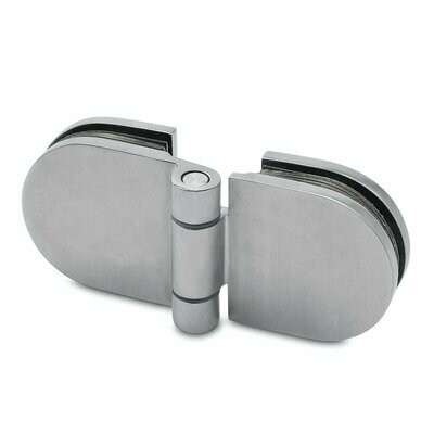 Glastürband Glas / Glas 180° Oval
