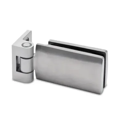 Glastürband Glas / Wand 90° Eckig Lang