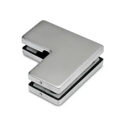 Glas Schwingtür Winkelverbinder