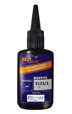 UV Kleber Best-PL 5123/1 Viskos 3000 mPas