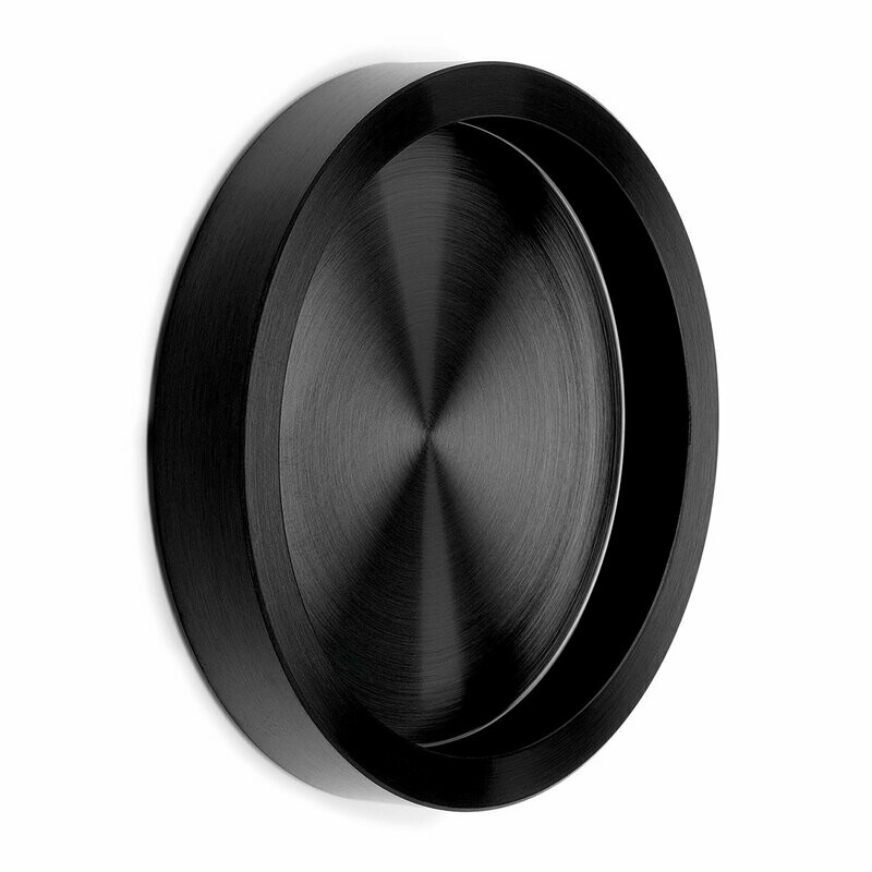Griffmuschel selbstklebend Ø65 mm Schwarz-Design NETTO-SONDERPREIS