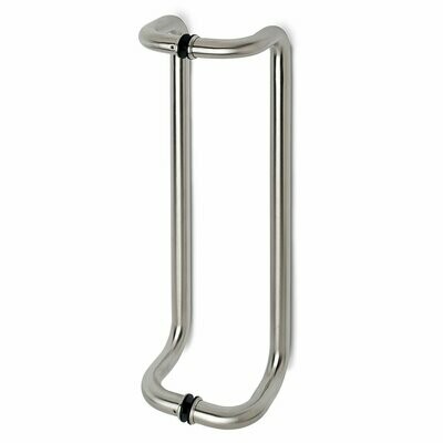 Glastürgriff 90° gebogen, zweiseitig, Ø 25,4 mm L 500 mm NETTO SONDERPREIS