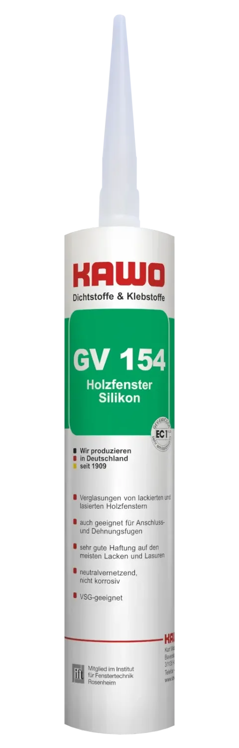 KAWO GV 154 Holzfenster Silikon 310 ml Netto-Sonderpreis
