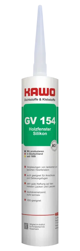 KAWO GV 154 Holzfenster Silikon 310 ml Netto-Sonderpreis KAWO GV 154 Holzfenster Silikon 310 ml Netto-Sonderpreis