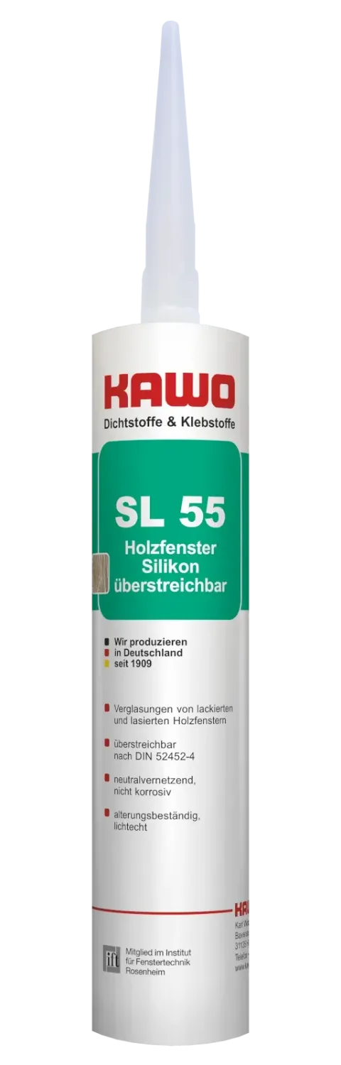 KAWO SL 55 Holzfenster Silikon überstreichbar 310 ml Netto-Sonderpreis