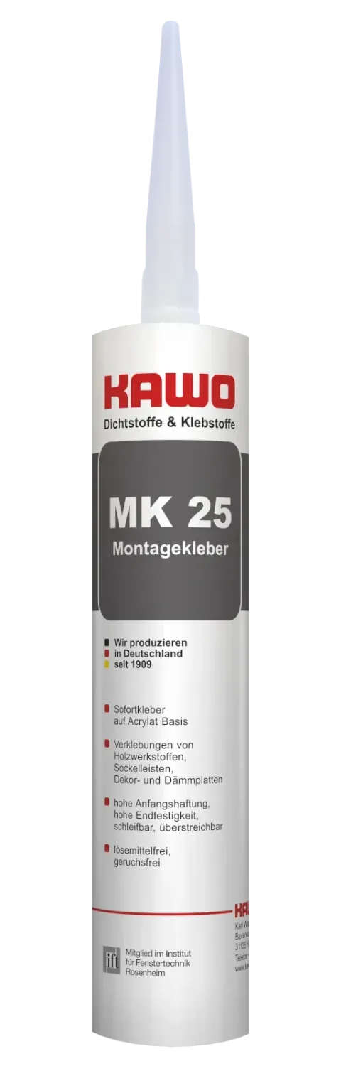 KAWO MK 25 Montagekleber Sofortkleber Weiß Netto-Sonderpreis KAWO MK 25 Montagekleber Sofortkleber Weiß Netto-Sonderpreis