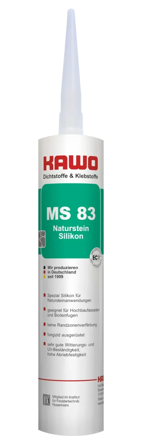 KAWO MS 83 Naturstein Silikon - Netto Sonderpreis