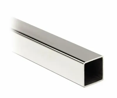 Stabistange Vierkantrohr 20x20 mm Chrom Design