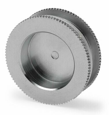Primus Muschelgriff Ø25 mm mattverchromt Primus Muschelgriff Ø25 mm mattverchromt