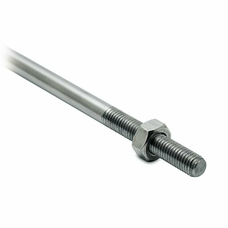 Vordach Standard Zugstab mit Gewinde M10 Links / Rechts 2500 mm