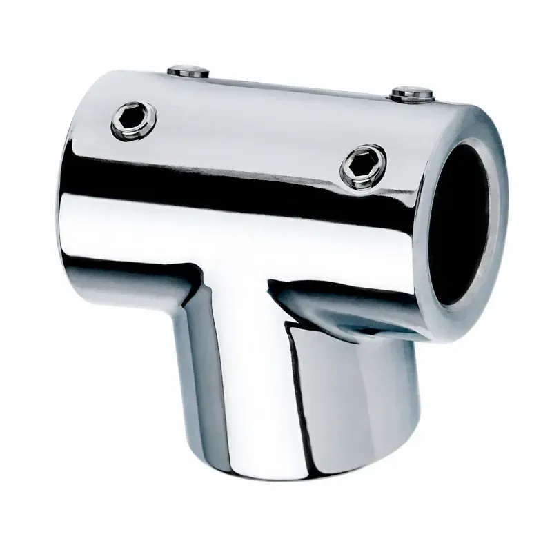 T Verbinder für Stabistangen Ø19 mm Chrom Design T Verbinder für Stabistangen Ø19 mm Chrom Design