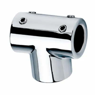 T Verbinder für Stabistangen Ø19 mm Chrom Design T Verbinder für Stabistangen Ø19 mm Chrom Design