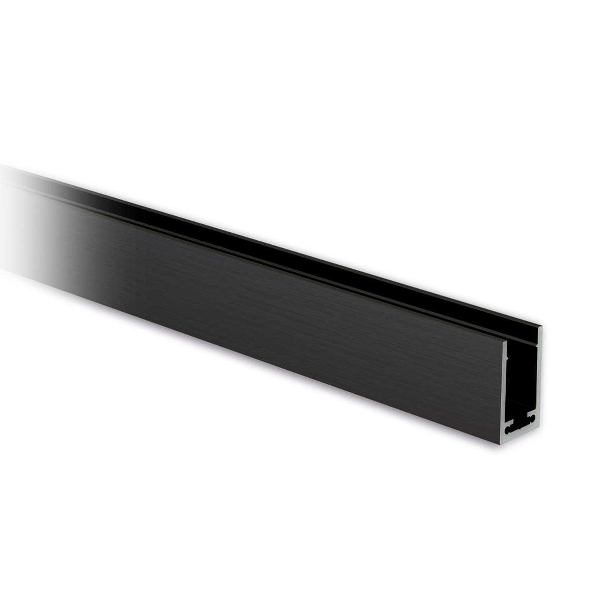 U Profil System 40x30x40 mm Schwarz Design U Profil System 40x30x40 mm Schwarz Design