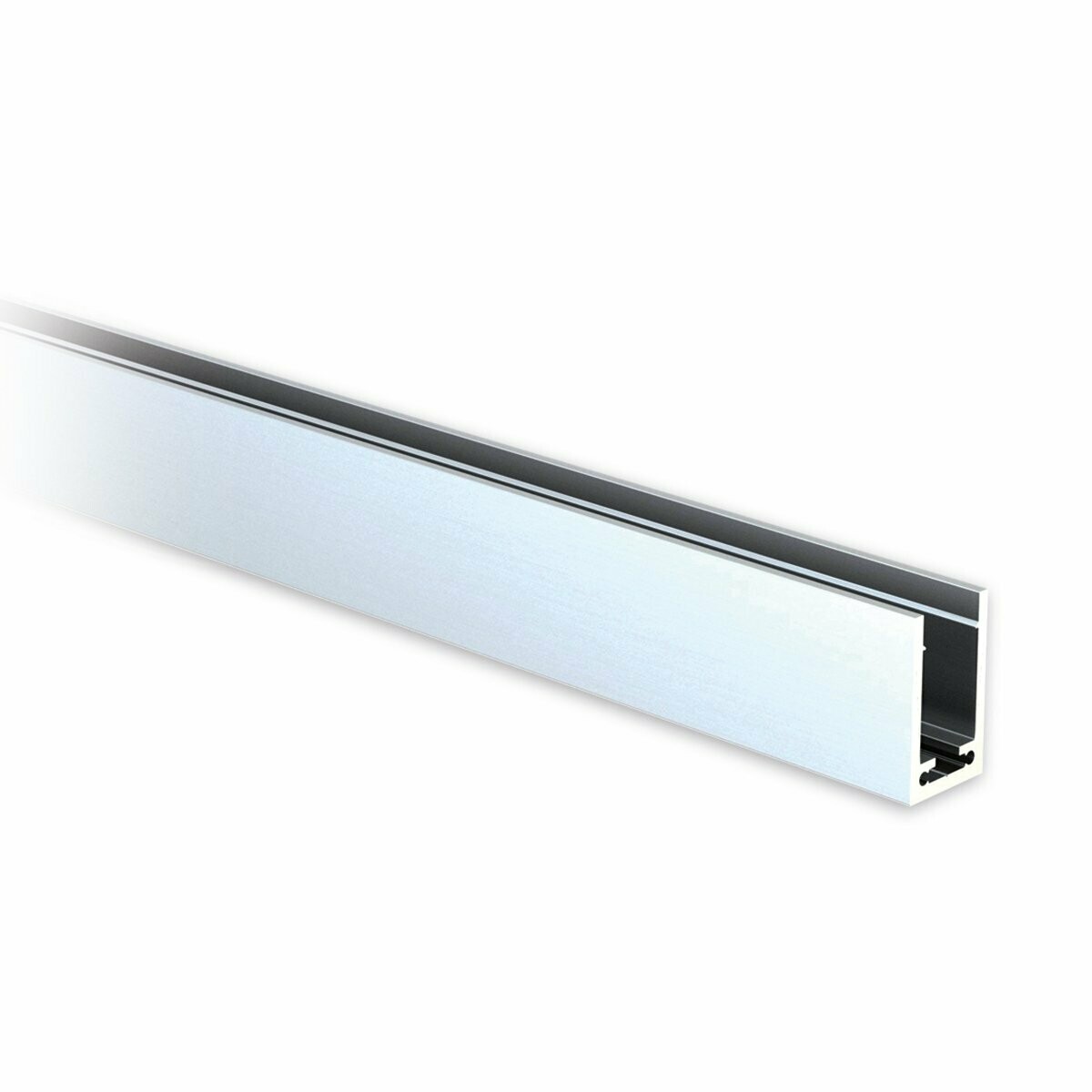 U Profil System 40x30x40 mm silber matt eloxiert