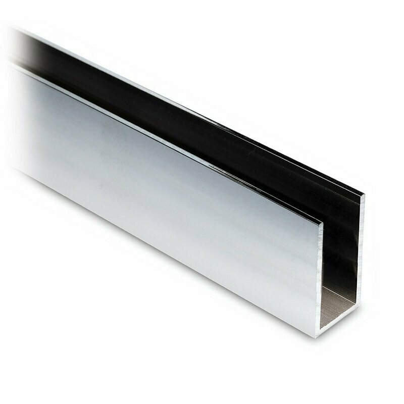 U Profil 40x20x40 mm Chrom Design