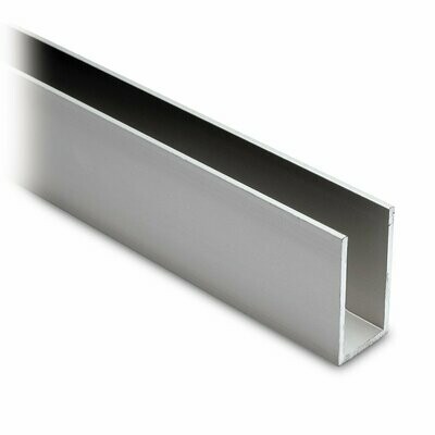 U Profil 40x20x40 mm silber matt eloxiert