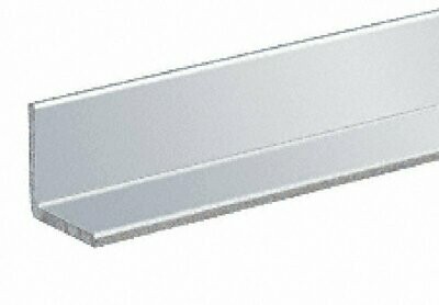 L Profil 25,4x25,4 mm Hochglanzeloxiert