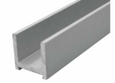 U Profil 15x15x15 mm Hochglanz Eloxiert