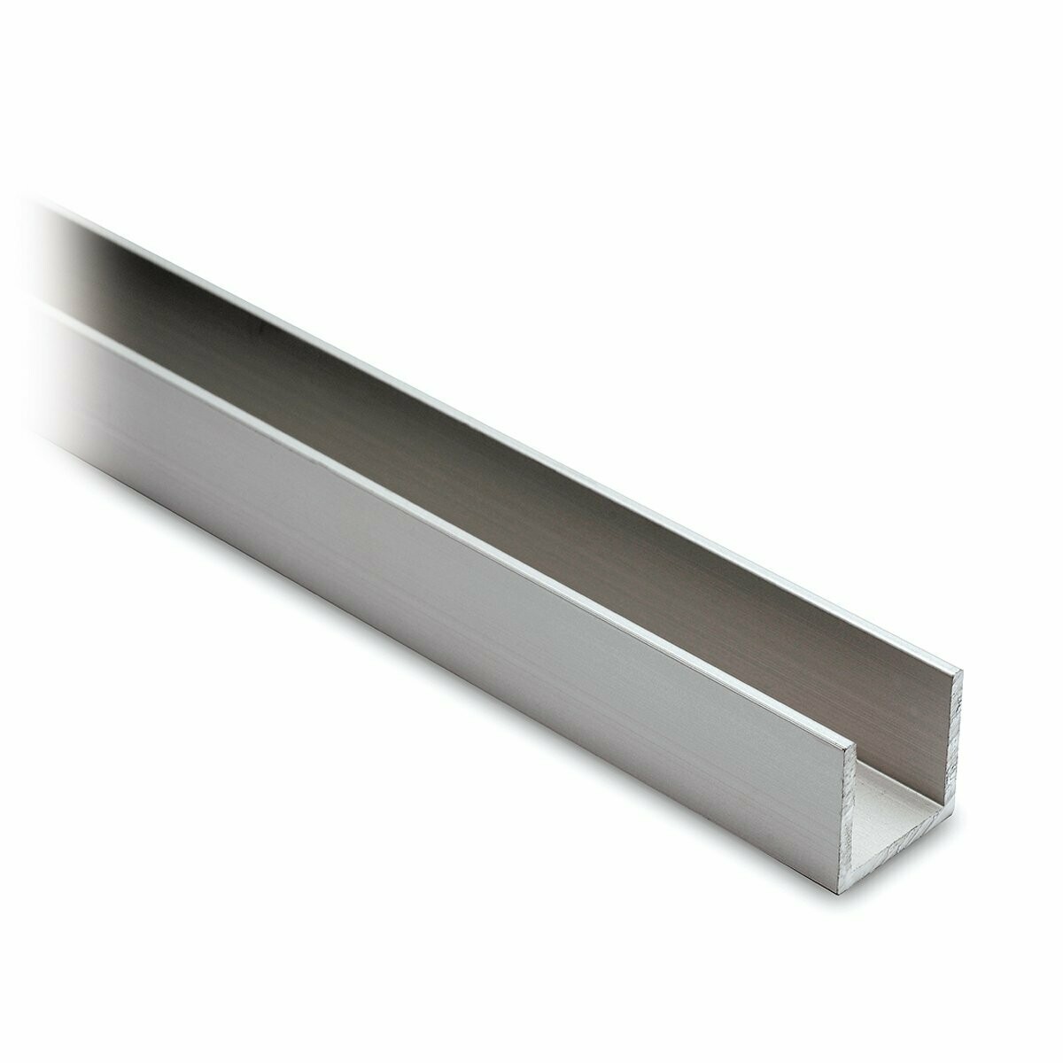 U Profil 15x15x15 mm silber eloxiert